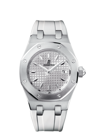 Audemars Piguet - 67620ST.OO.D010CA.01  Royal Oak 67620 Stainless Steel / Silver / Rubber