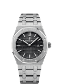 Audemars Piguet - 67650ST.OO.1261ST.01  Royal Oak 67650 Quartz Stainless Steel / Black