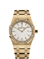 Audemars Piguet Royal Oak 67651 Quartz Yellow Gold / Blue (67651BA.ZZ.1261BA.01)