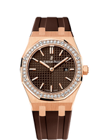 Audemars Piguet Royal Oak 67651 Quartz Pink Gold / Silver / Rubber (67651OR.ZZ.D080CA.01)