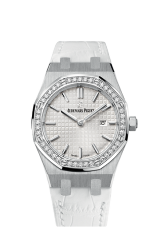 Audemars Piguet - 67651ST.ZZ.D011CR.01  Royal Oak 67651 Quartz Stainless Steel / Silver / Strap