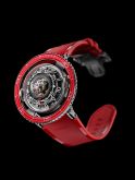 MB&F - 70.PBL.B  Horological Machine N°7 Aquapod Platinum / Red