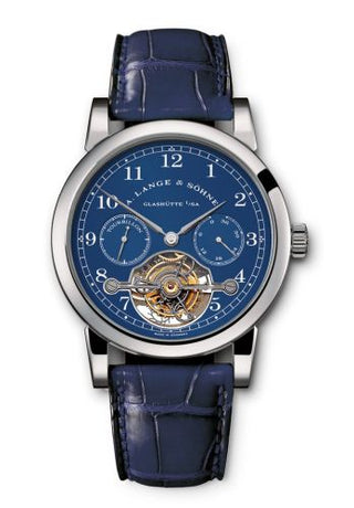 A. Lange & Söhne - 701.007  Tourbillon  Pour le Mérite White Gold Blue