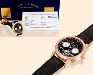 A. Lange & Söhne - 701.011  Tourbillon Pour le Mérite Pink Gold / Black