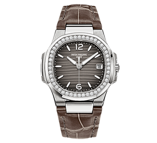 Patek Philippe - 7010G-012  Nautilus 7010 White Gold / Smoke Gray / Strap