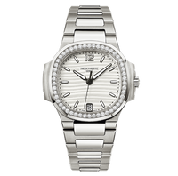 Patek Philippe Nautilus 7021 White Gold / Diamond (7018/1A-001)