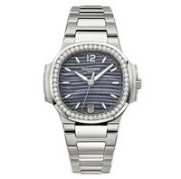 Patek Philippe Nautilus 7018 'Silvery White' Stainless Steel / White  (7018/1A-010)