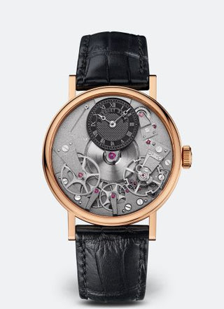 Breguet - 7027BR/G9/9V6  Tradition 7057 Rose Gold / Black