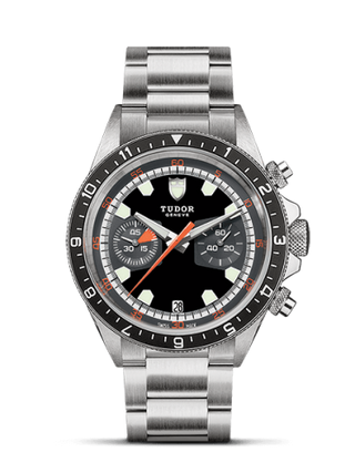 Tudor - 70330N-0002  Heritage Chrono Black