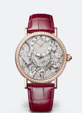 Breguet - 7035BR/D8/9V6/D00D  Tradition 7035 Pink Gold - Diamond / MOP