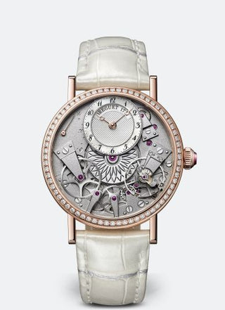 Breguet - 7038BR/18/9V6/D00D  Tradition Dame 7038 Automatique Rose Gold / Diamond /  MOP