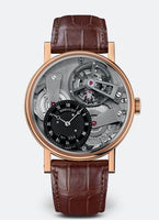 Breguet Tradition 7047 Fusée Tourbillon Rose Gold / Black (7047BR/G9/9ZU)