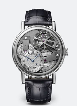 Breguet - 7047PT/11/9ZU  Tradition 7047 Fusée Tourbillon Platinum / Silver