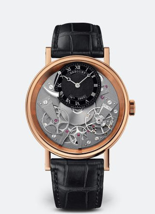 Breguet - 7057BR/G9/9W6  Tradition 7057 Rose Gold / Black