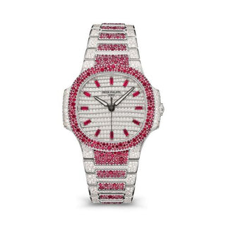 Patek Philippe - 7118/1452G-001  Nautilus 7118 Haute Joaillerie White Gold - Ruby