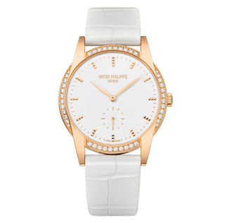 Patek Philippe - 7122/200R-001  Calatrava 7122 Rose Gold / White