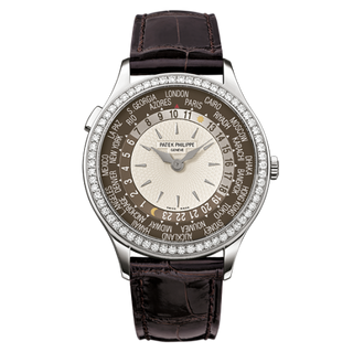 Patek Philippe - 7130G-010  World Time 7130 White Gold / Brown