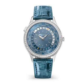 Patek Philippe - 7130G-016  World Time 7130 White Gold / Blue - Beijing