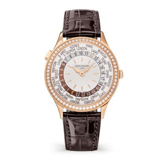 Patek Philippe - 7130R-013  World Time 7130 Rose Gold / Silver / Beijing