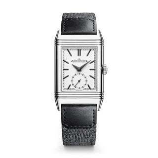 Jaeger-LeCoultre - 713842J  Reverso Tribute Small Seconds Stainless Steel / Silver / Fagliano