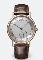 Breguet Classique 7787 Moonphase White Gold / Grand Feu Enamel (7147BR/12/9WU)