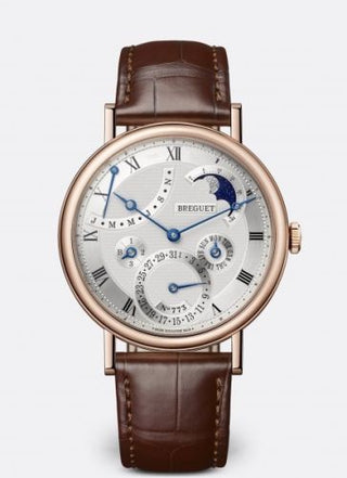 Breguet - 7327BR/11/9VU  Classique Perpetual Calendar 7327 Rose Gold / Silver