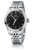 Oris - 01 733 7578 4054-07 8 18 61  Classic Date 37 Stainless Steel / Black / Bracelet