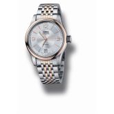 Oris - 01 733 7578 4361-07 8 18 63  Classic Date 37 Stainless Steel - Rose Gold / Silver / Bracelet