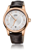 Oris - 01 733 7578 4831-07 6 18 10  Classic Date 37 Rose Gold / Silver