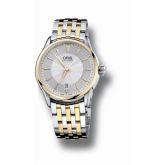 Oris - 01 733 7591 4351-07 8 21 74  Artelier Date 40 Stainless Steel - Yellow Gold / Silver / Bracelet