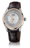 Oris - 01 733 7591 6351-07 5 21 70FC  Artelier Date 40 Stainless Steel - Rose Gold / Silver