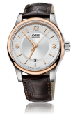 Oris - 01 733 7594 4331-07 5 20 12  Classic Date 42 Stainless Steel - Rose Gold / Silver