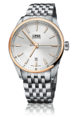 Oris - 01 733 7642 6331-07 8 21 80  Artix Date 42 Stainless Steel - Rose Gold / Silver / Bracelet