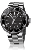 Oris - 733 7682 7154-07 8 26 75PEB  ProDiver Date Titanium / Black / Bracelet