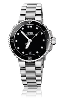 Oris Aquis Date 36 Stainless Steel / Black / Rubber (01 733 7652 4194-07 8 18 01P)