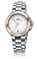 Oris Aquis Date 40 Stainless Steel / White / Bracelet (01 733 7652 4356-07 8 18 01P)