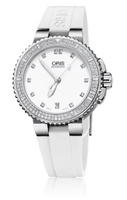 Oris Aquis Date Diamonds 36 Stainless Steel / White - Diamond / Bracelet (01 733 7652 4991-07 4 18 31)