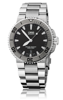 Oris Aquis Date 36 Stainless Steel / Black - Diamond / Rubber (01 733 7653 4153-07 8 26 01PEB)