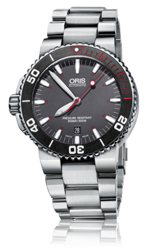 Oris - 733 7653 4183-Set MB  Aquis Red Limited Edition