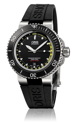 Oris - 01 733 7675 4154-Set RS  Aquis Depth Gauge