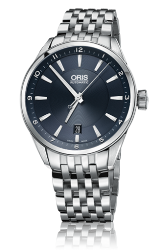 Oris - 01 733 7713 4035-07 8 19 80  Artix Date 39 Stainless Steel / Blue / Bracelet