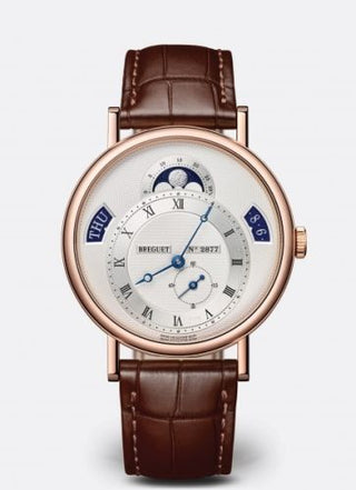 Breguet - 7337BR/12/9VU  Classique 7337 Rose Gold / Silver