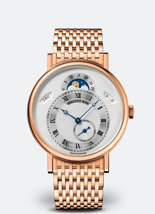 Breguet - 7337BR/1E/RV0  Classique 7337 Rose Gold / Silver / Bracelet