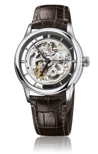 Oris - 01 734 7684 4051-07 5 21 70FC  Artelier Translucent Skeleton Stainless Steel