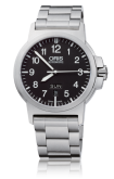 Oris - 01 735 7641 4164-07 8 22 03  BC3 Advanced Day Date Stainless Steel / Black / Bracelet