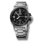 Oris - 01 735 7641 4364-07 8 22 03  BC3 Advanced Day Date Stainless Steel - DLC / Black / Bracelet