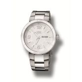 Oris - 01 735 7651 4166-07 8 25 10  TT1 Day Date Stainless Steel - Ceramic / White / Bracelet