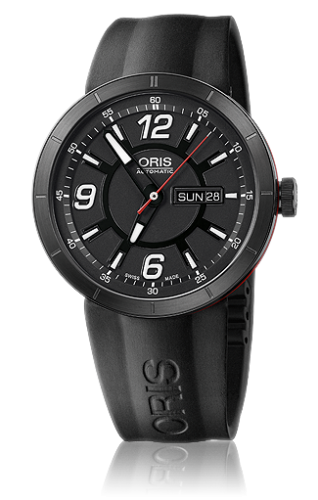 Oris - 01 735 7651 4764-07 4 25 06B  TT1 Day Date PVD - Ceramic / Black / Rubber