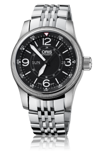 Oris - 01 735 7660 4064-07 8 22 76  Big Crown Timer Stainless Steel / Black / Bracelet