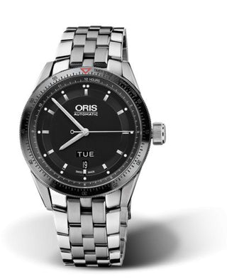 Oris - 01 735 7662 4434-07 8 21 85  Artix GT Day Date Stainless Steel - Ceramic / Black / Bracelet